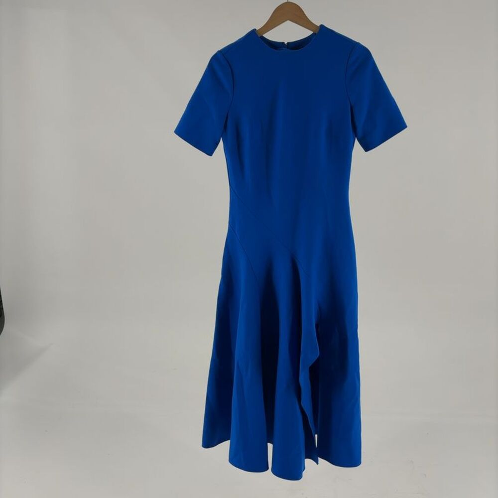 Oscar de la Renta Stretch Wool-Blend Maxi Dress